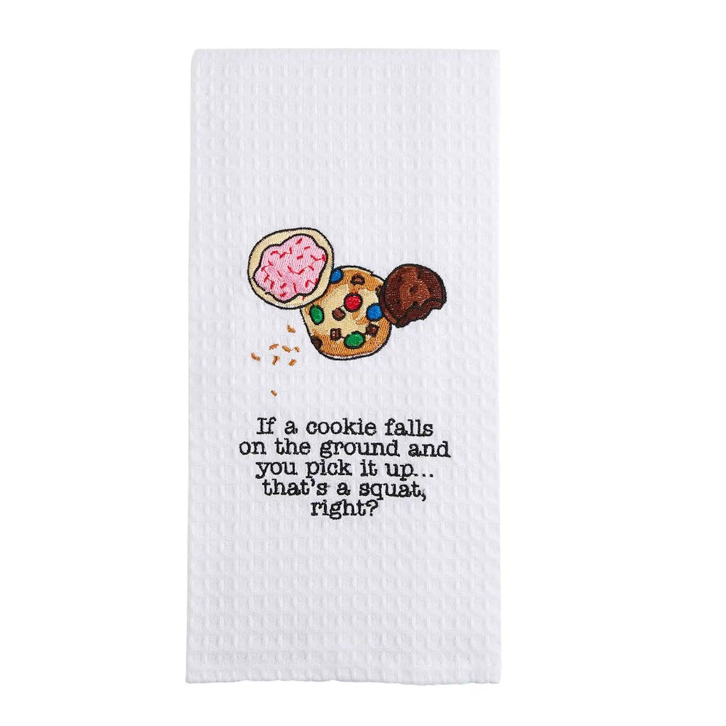 Cookies Embroidered Towel