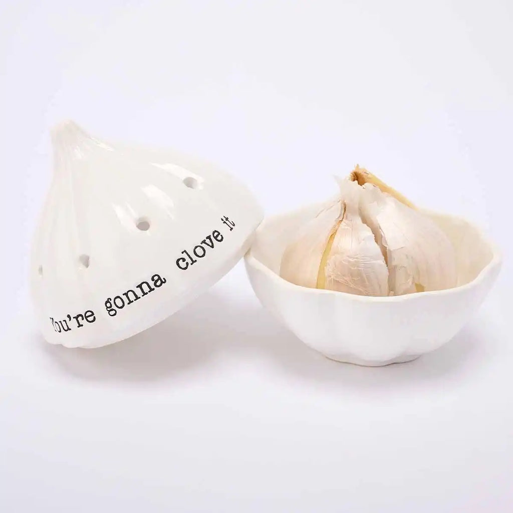 Mud Pie Garlic Keeper