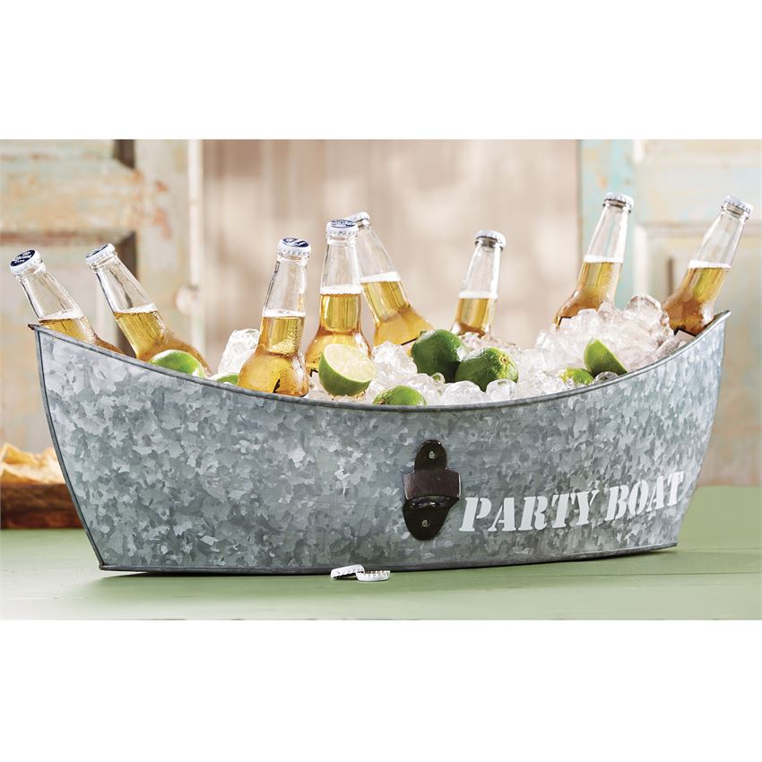 Tin Boat Party Tub