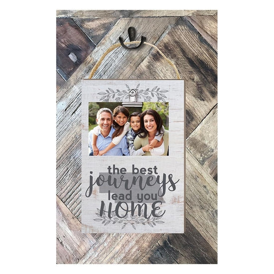 The Best Journeys Lead Home Clip Photo Frame Nebraska