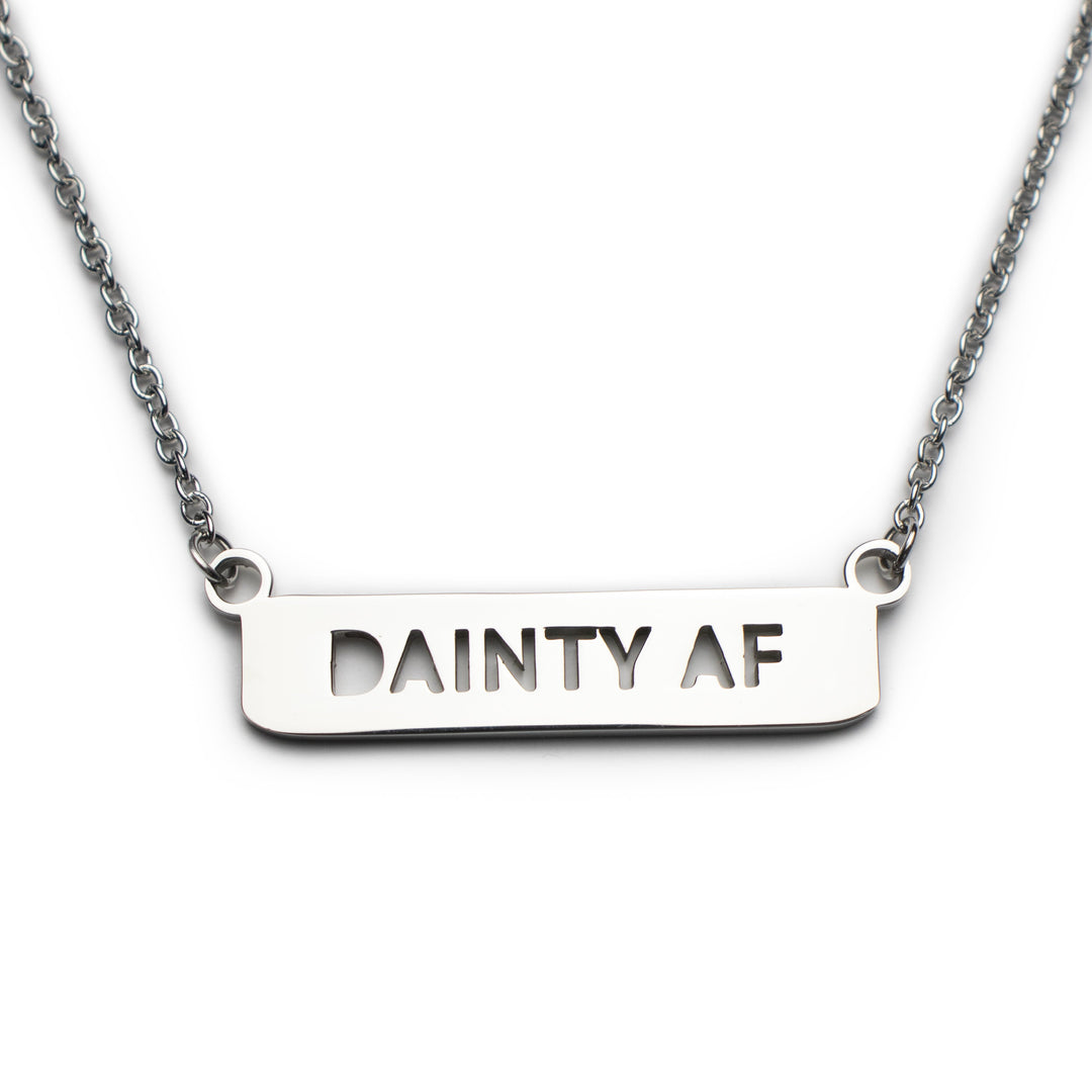 Dainty AF Necklace (Silver)