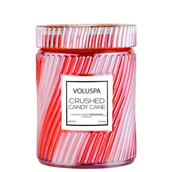 Crushed Candy Cane Small Jar Candle