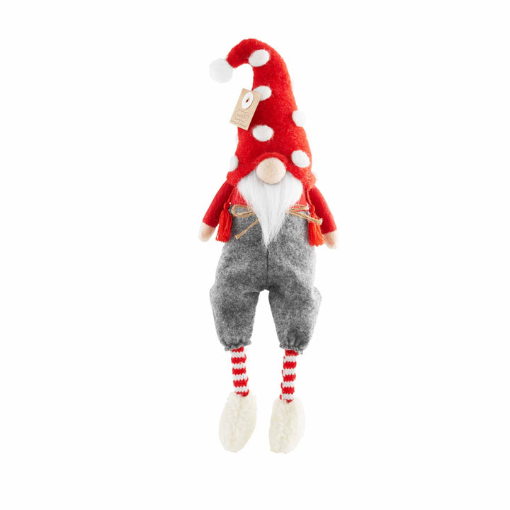 Christmas Dangle Leg Gnome