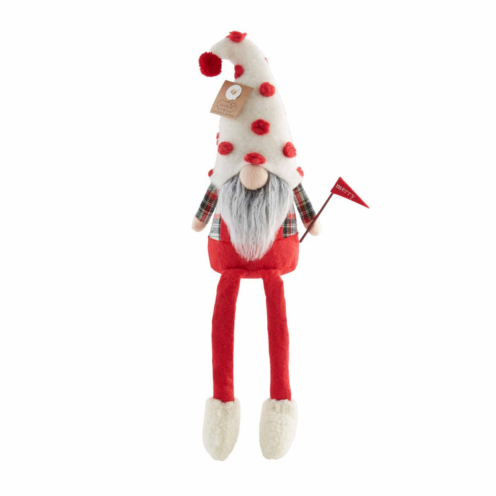 Christmas Dangle Leg Gnome
