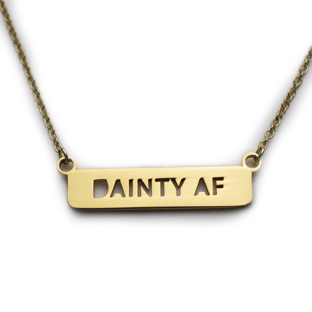 Dainty AF Necklace (Gold)