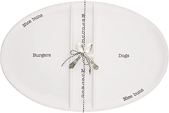 Burger and Hot Dog Platter