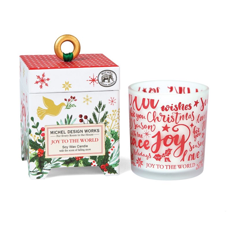 Joy to the World Soy Wax Candle