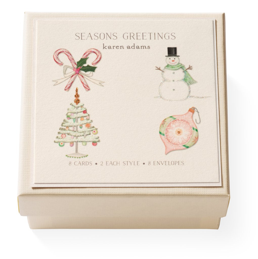Season's Greetings Boxed Gift Enclosures