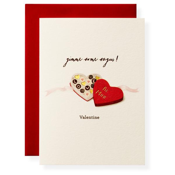 Sugar Valentine's Day Card