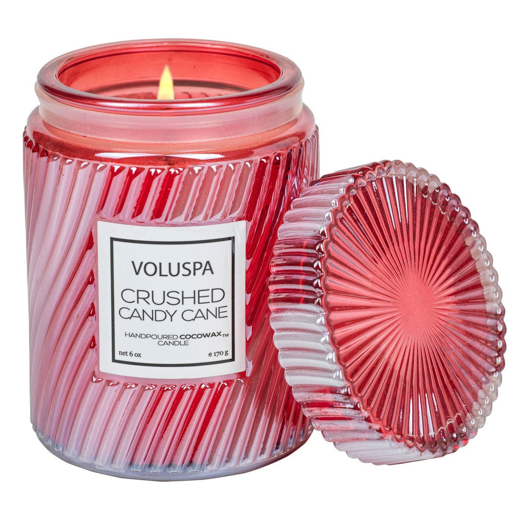 Crushed Candy Cane Small Jar Candle
