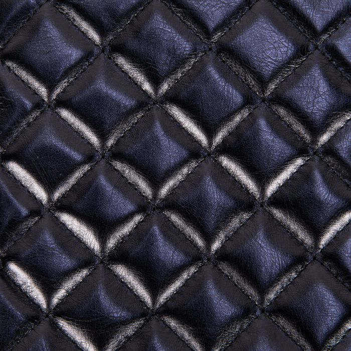 Quilted Black Pinky Tote