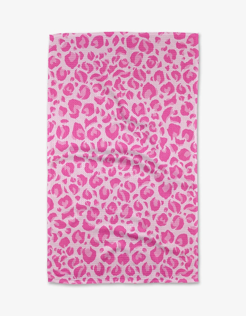 Valentine's Leopard Tea Towel