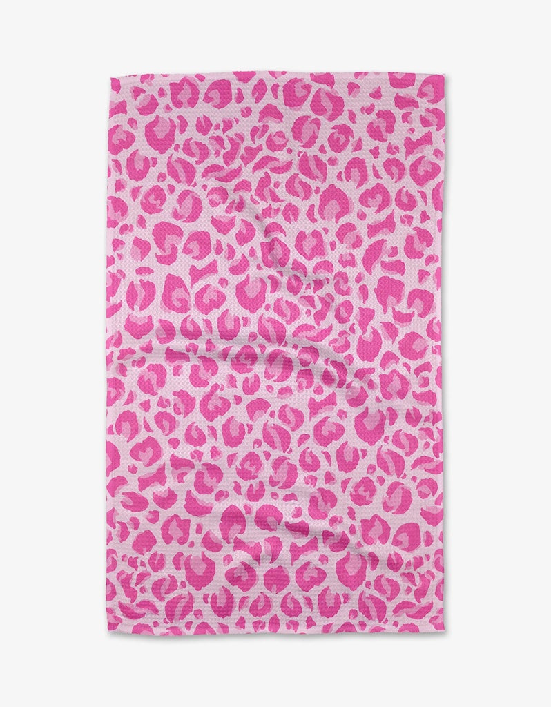 Valentine's Leopard Tea Towel