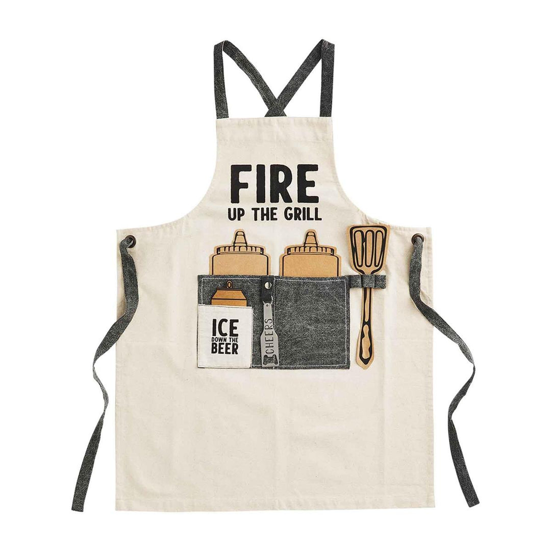 Fire Up The Grill Apron (Circa Grilling Apron)