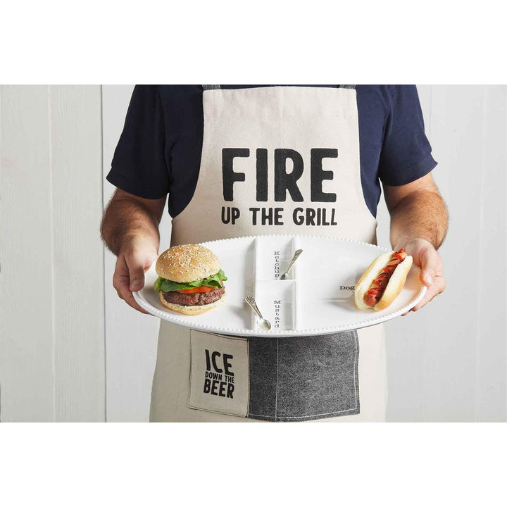 Fire Up The Grill Apron (Circa Grilling Apron)