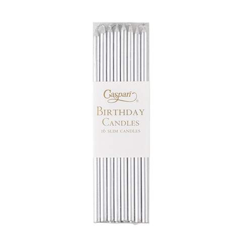 Caspari Slim Birthday Candles- 16 candles per package