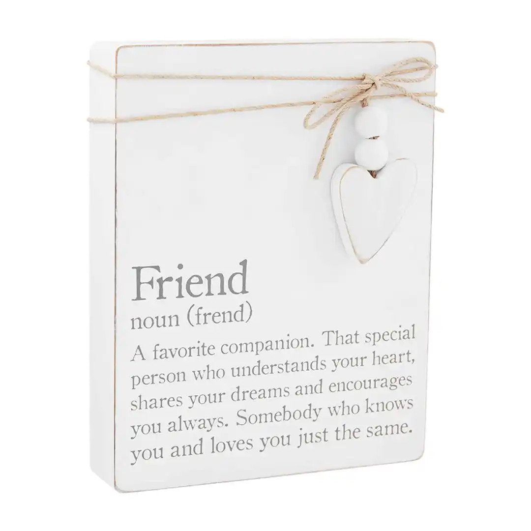 Friend Definition Plaque