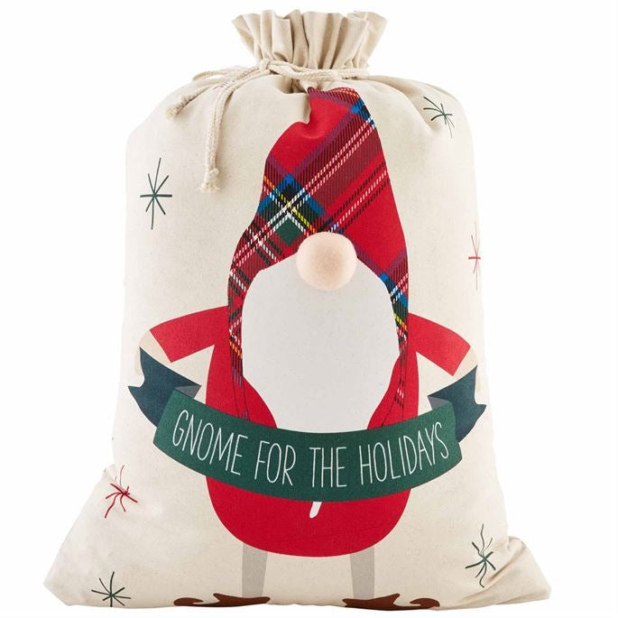 Gnome Holiday Gift Sack
