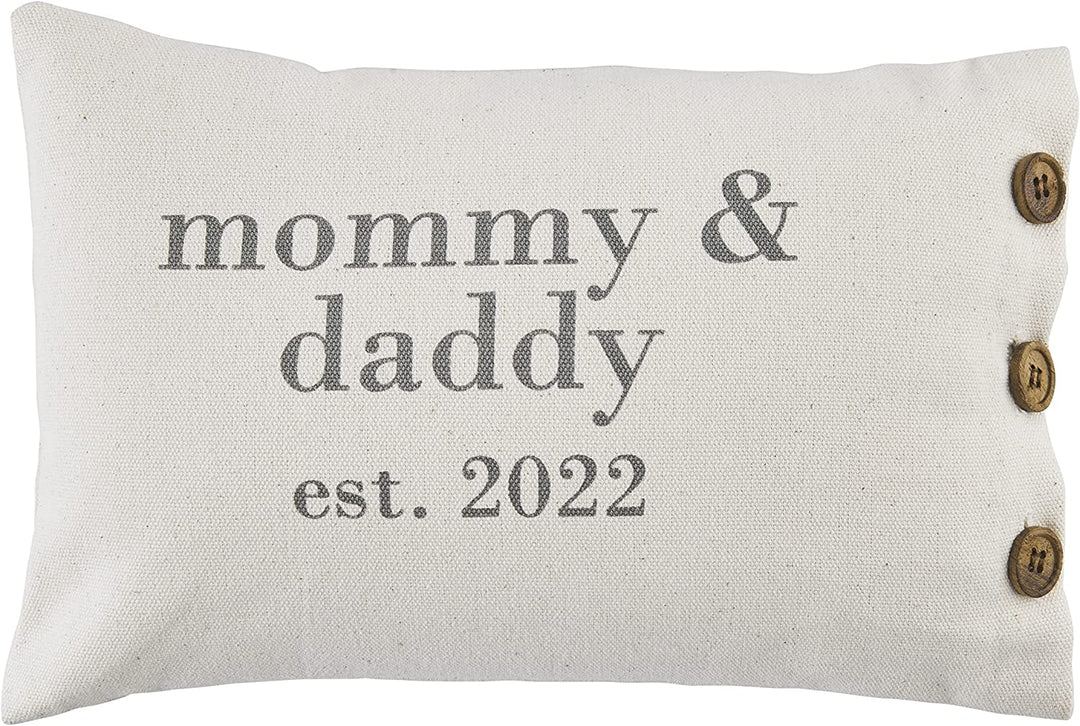 Parents Est. 2022 Pillow