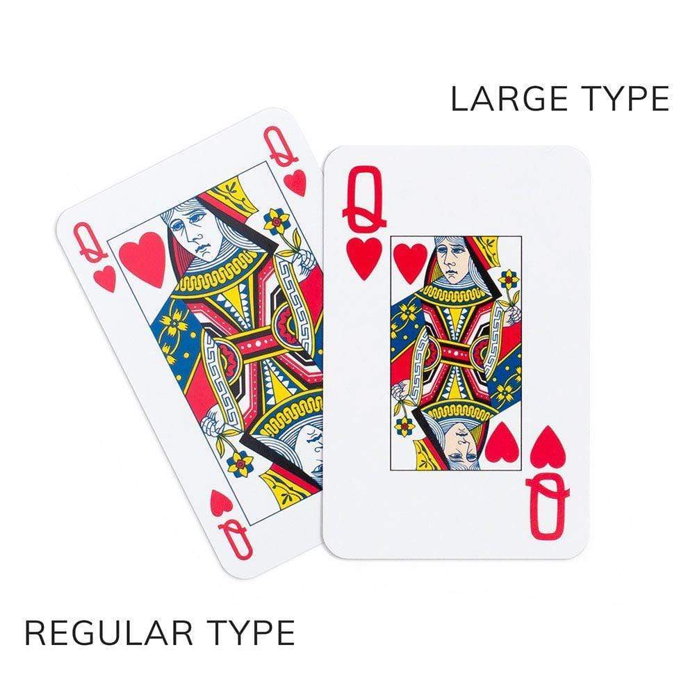 Viennese Nouveau Large Playing Cards